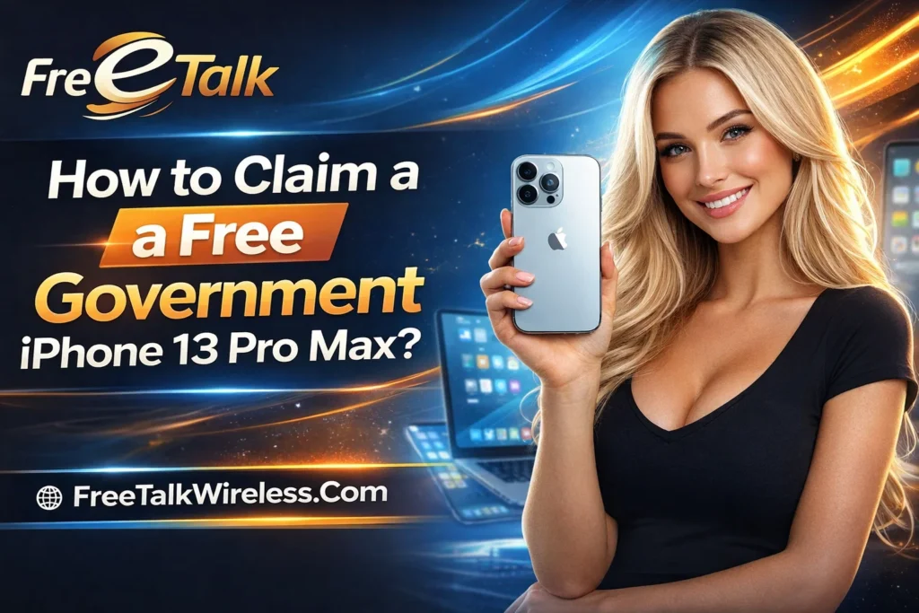 Free Government iPhone 13 Pro Max freetalkwireless